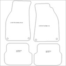 Audi A6 MK C6 Car Mats